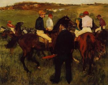 Edgar Degas : Out of the Paddock